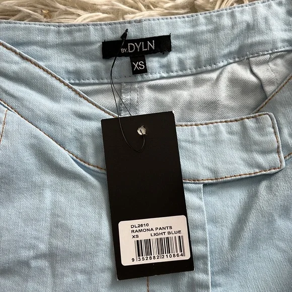 BY.DYLN Ramona Wide Leg light blue